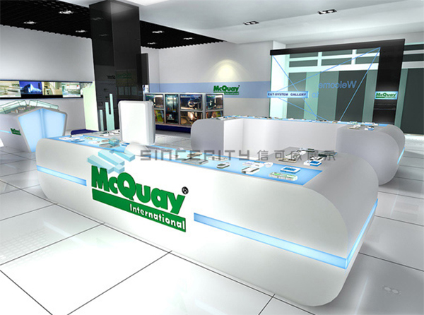 麥克維爾企業(yè)展廳設計效果圖